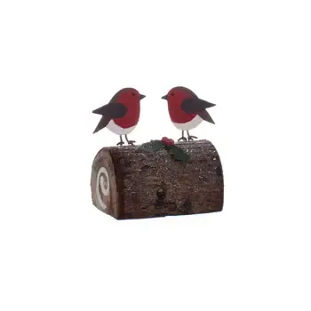 ROBIN ON YULE LOG
