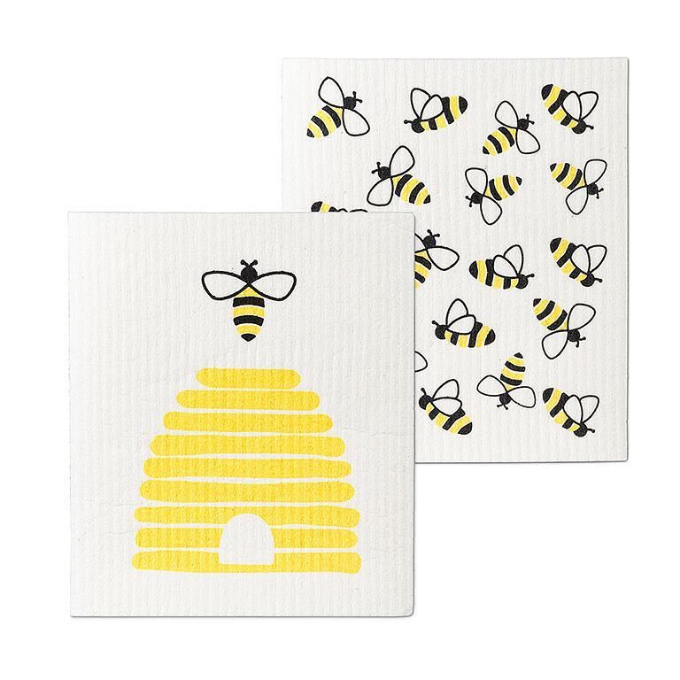 Swedish Dishcloths Set of 2 Assorted Designs