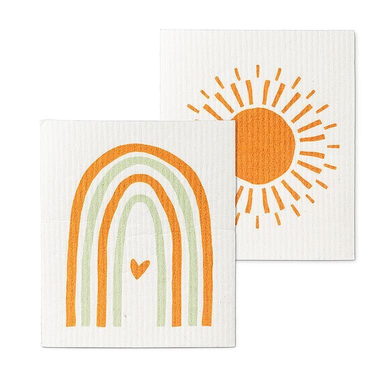 Swedish Dishcloths Set of 2 Assorted Designs