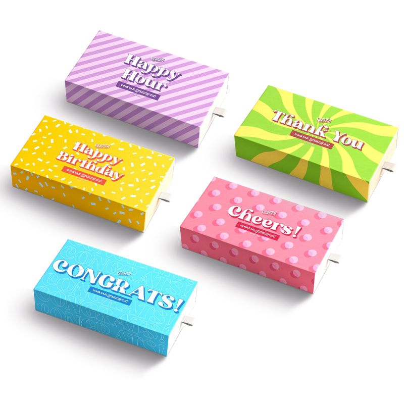COCKTAIL GUMMY GIFTBOX ASST
