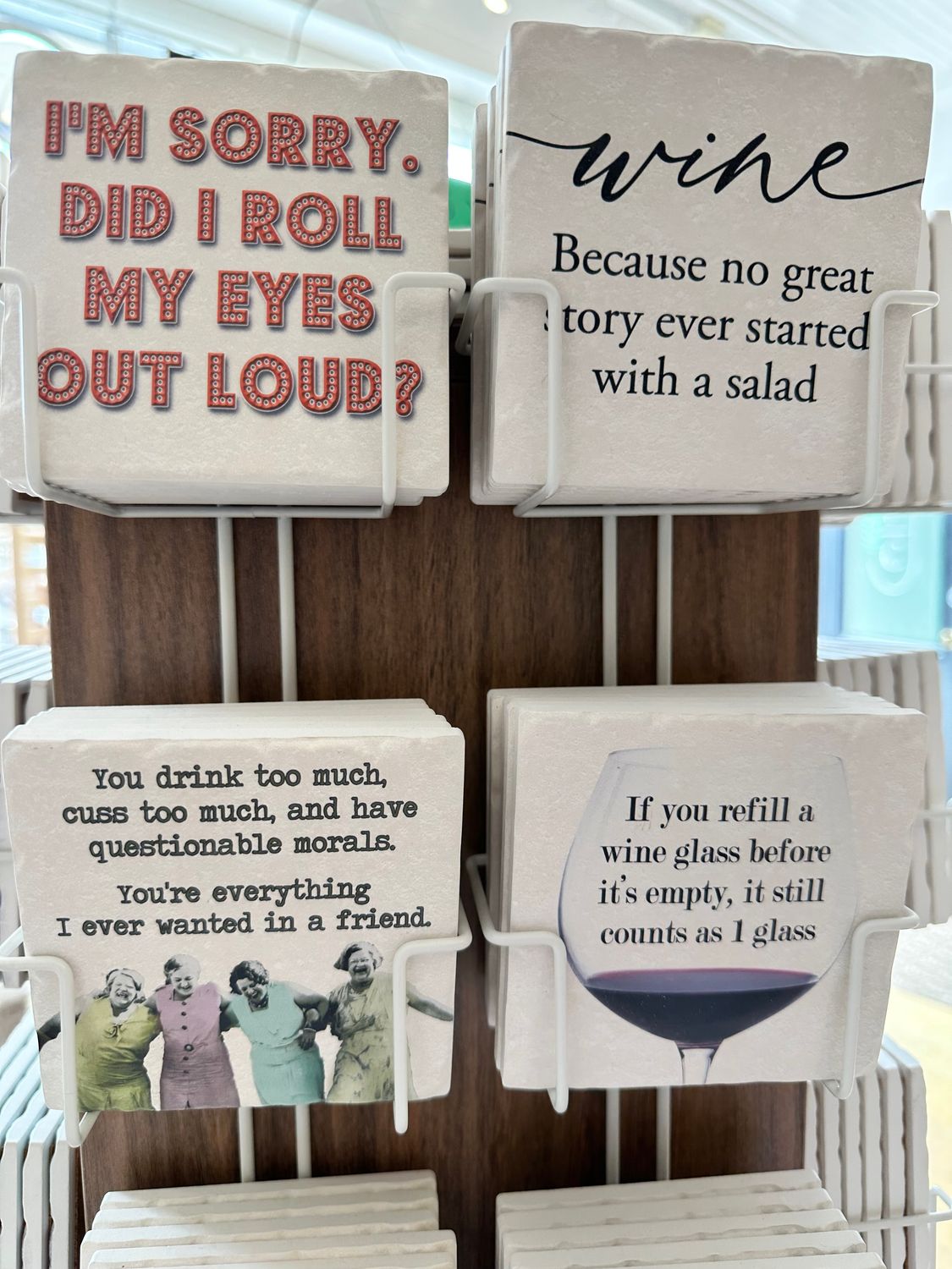 TIPSY COASTERS ASST.