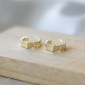 Novera Hoop earrings, Colour: Gold