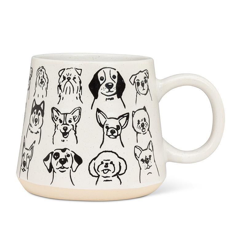 Dog Wide Base Mug