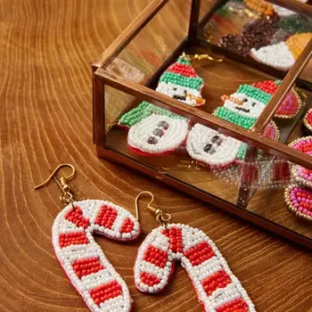 CANDY CANE EARRINGS