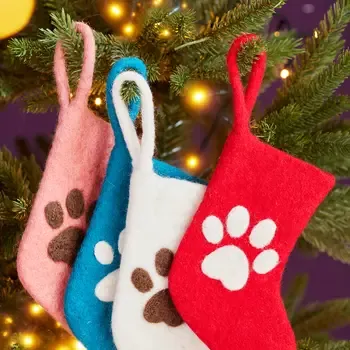 FELT PAW MINI PET STOCKING
