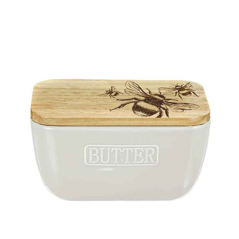 Selbrae House Butter Dish Bee