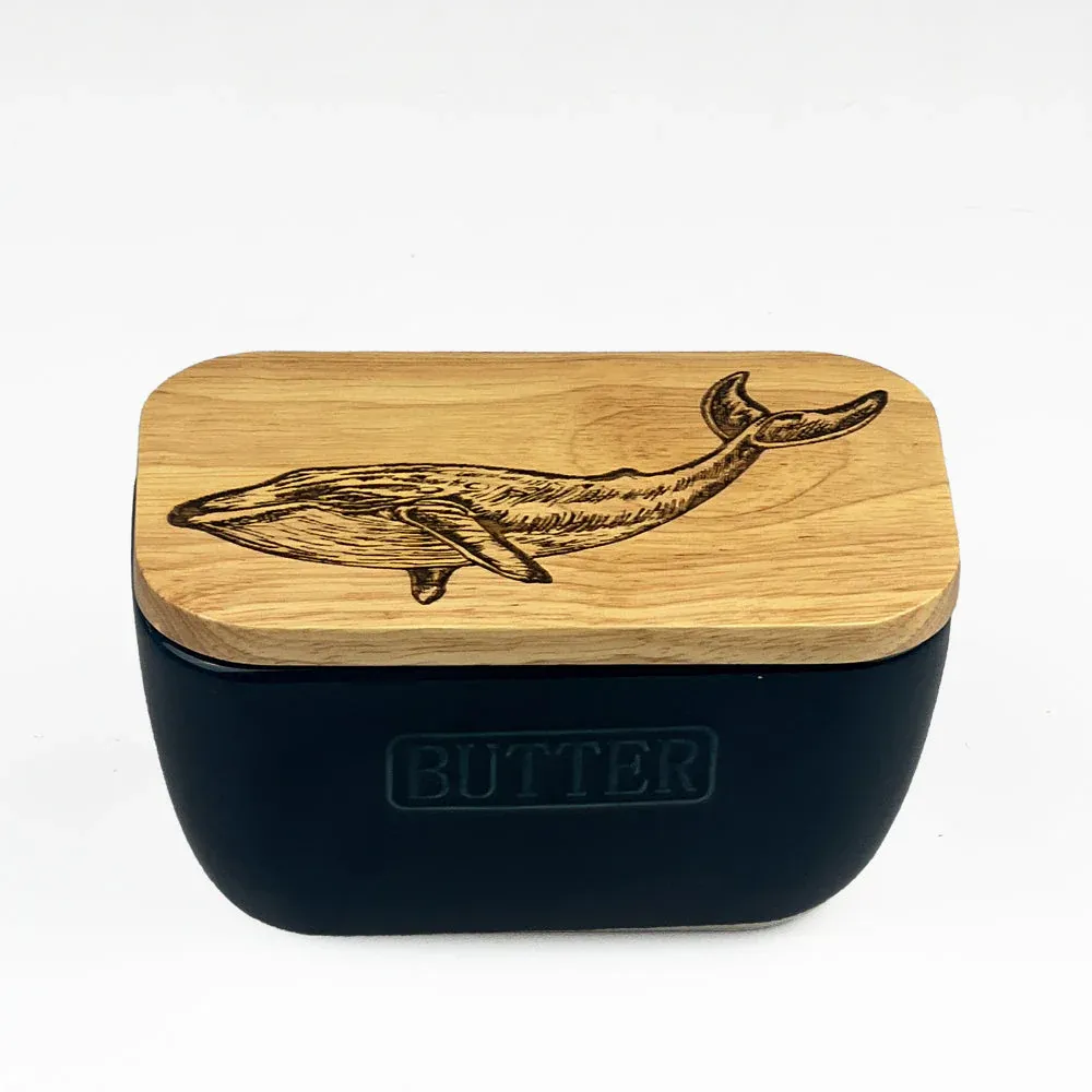 Selbrae House Butter Dish Blue Whale
