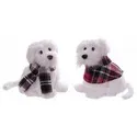 PLAID XMAS DOG