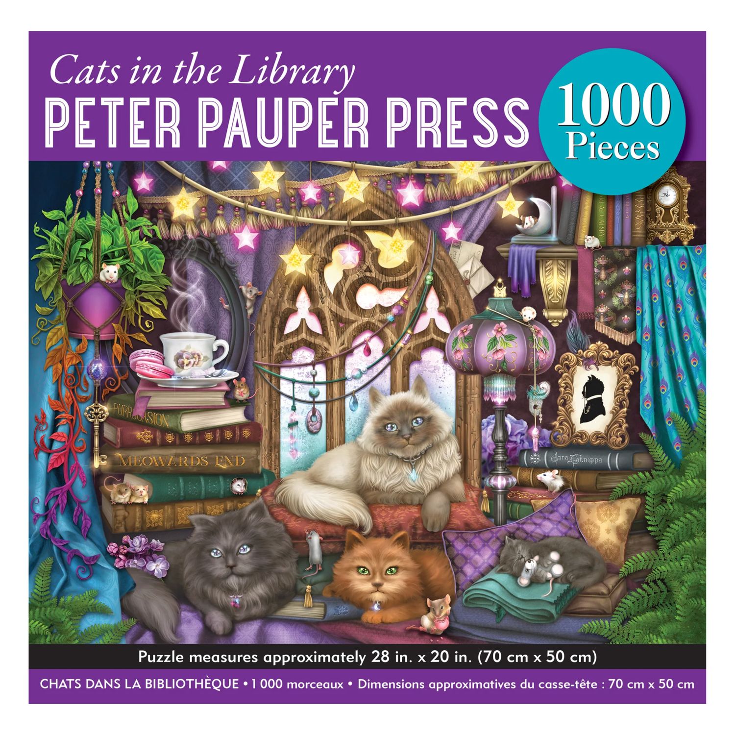 Jigsaw Puzzles Assorted, CHARACTER: Cats In The Library