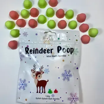 XMAS POOP MINI BATH BOMBS