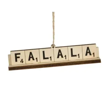 SCRABBLE ORNAMENT