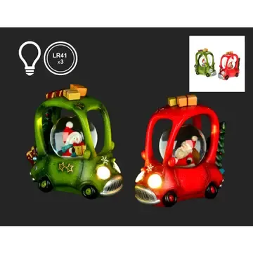 SNOWGLOBE CAR ORNAMENTS
