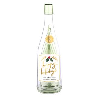 CHAMPANGE BOTTLE WITH GLASSES