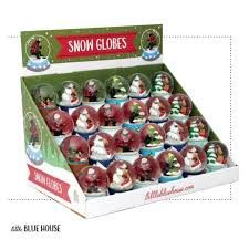 ASST SNOWGLOBES 3 1/2 INCHES
