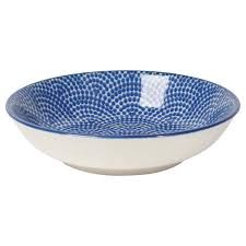 Danica Dip Bowl Assorted, Colour: Blue Waves