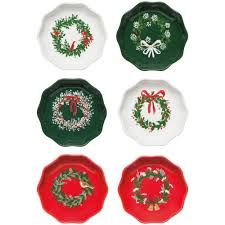 Christmas Pinch Bowl Wreaths Single