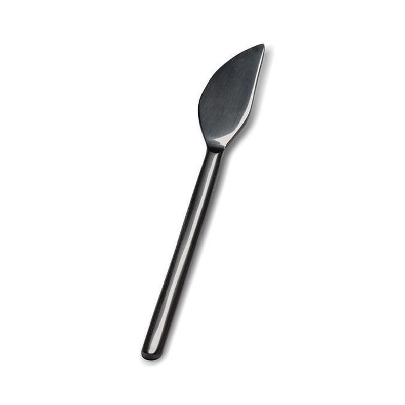 Modern Small Pate Knife Spreader Black
