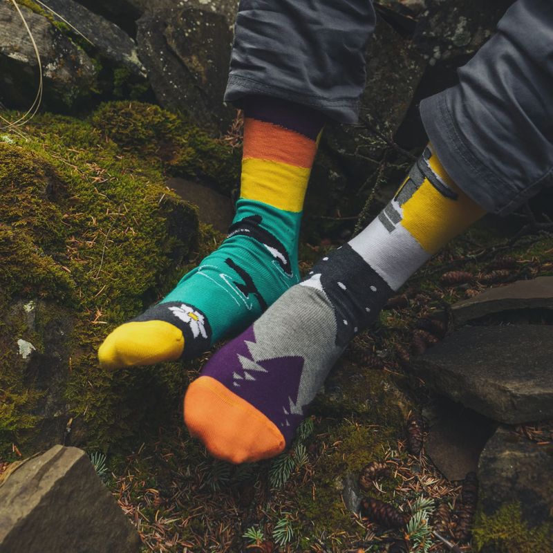 Men's West Coast Canadian Landscape Socks