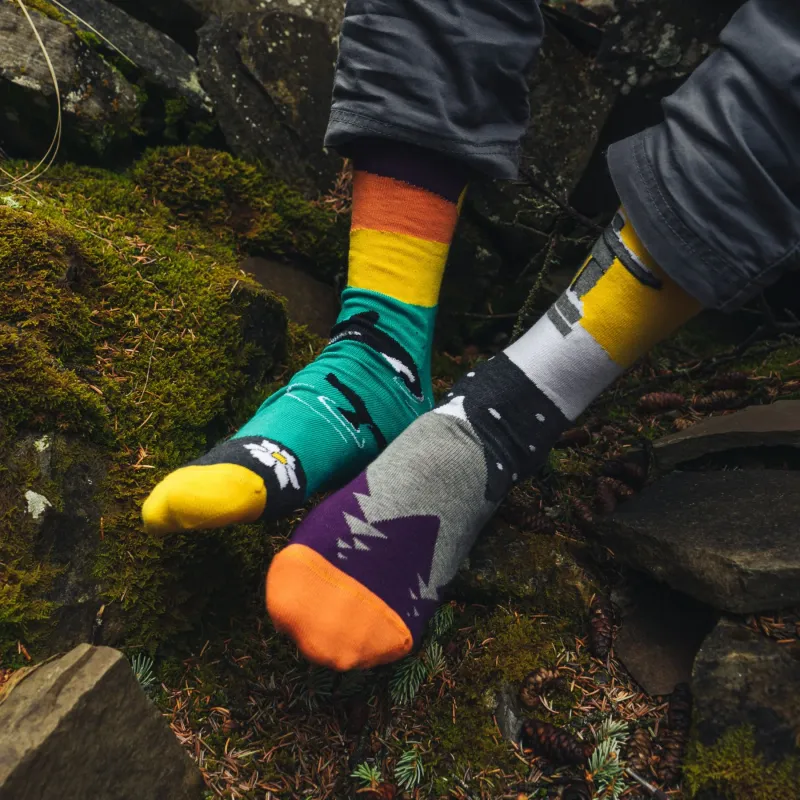 Men's West Coast Canadian Landscape Socks