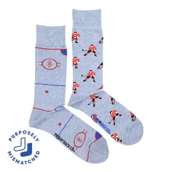 Men's Hockey Rink &amp; Hockey Player Socks
