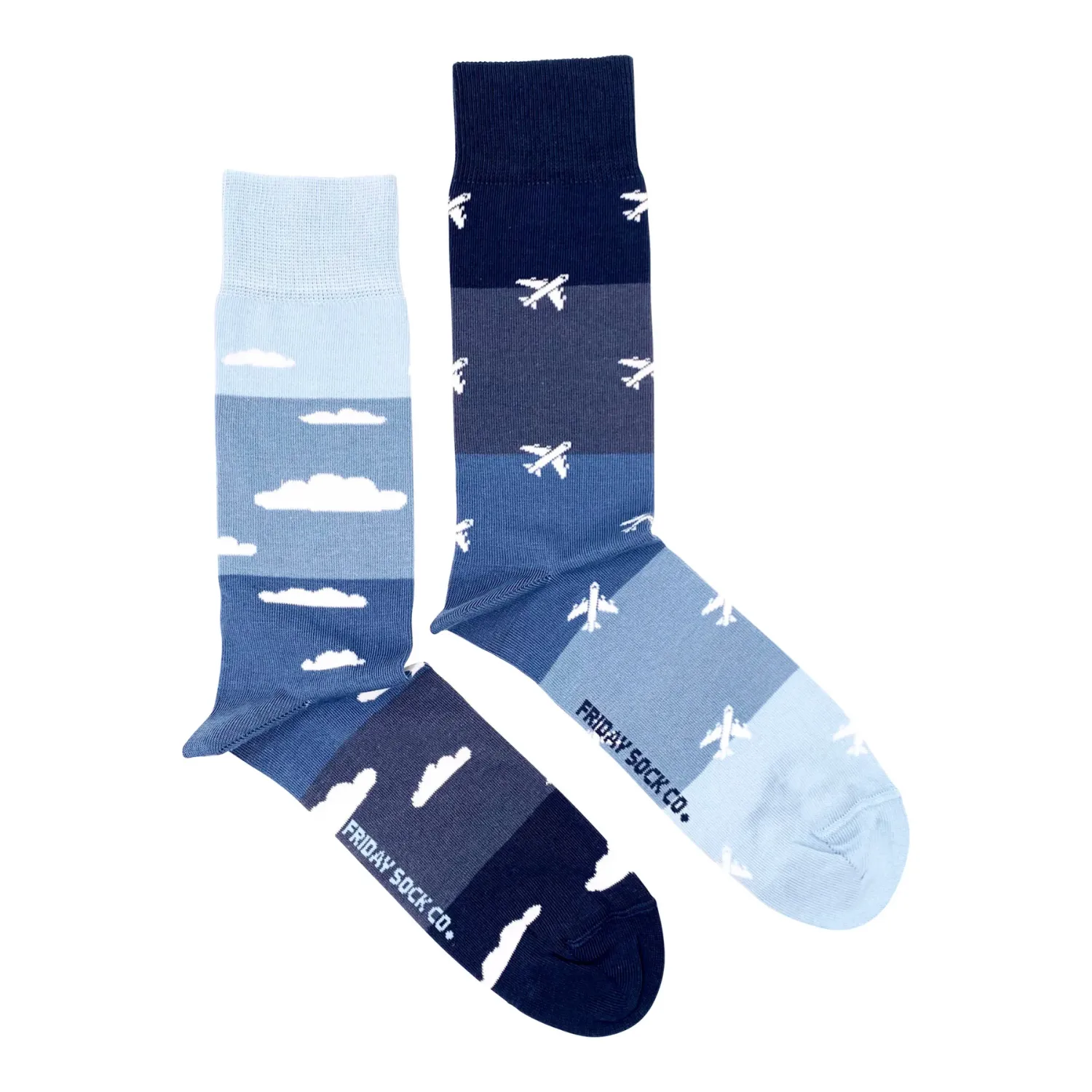 Men's Plane &amp; Cloud Socks
