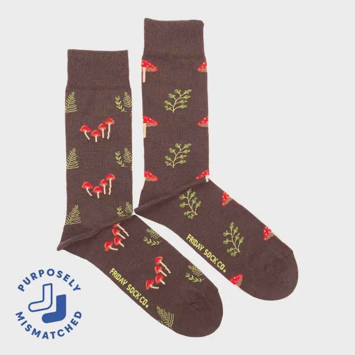 Men's Mushroom Forest Socks