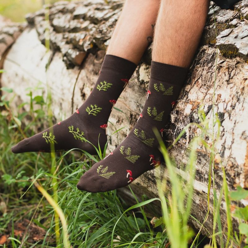 Men's Mushroom Forest Socks