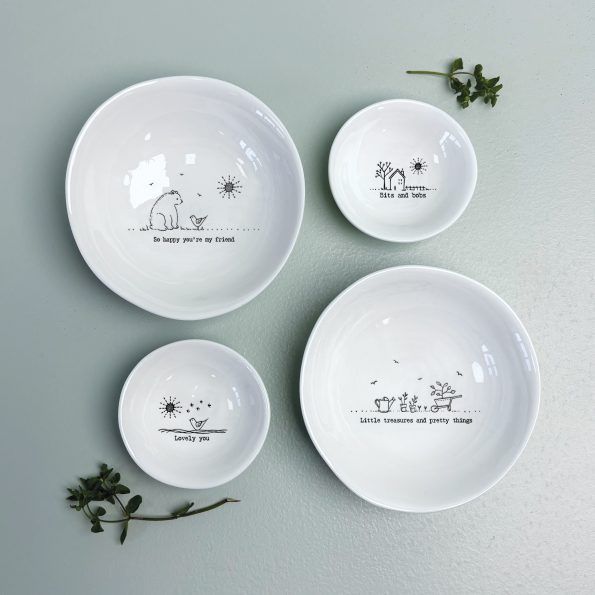 East Of India Wobbly Bowls Assorted