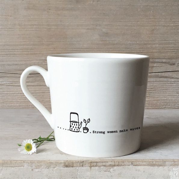 Strong Women Make Waves Porcelain Mug