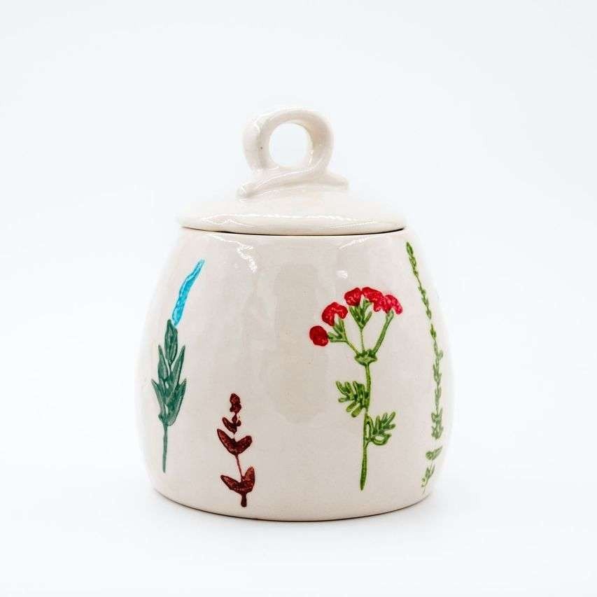 Wildflower Sugar Bowl