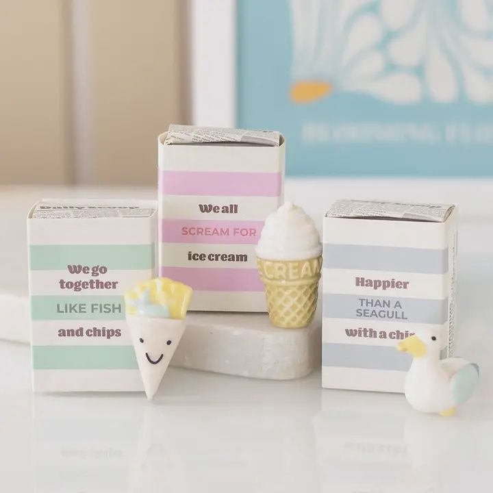 Pastel Pier Ceramic Token Assorted