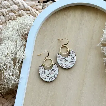 Nisqually Whitewash Earrings