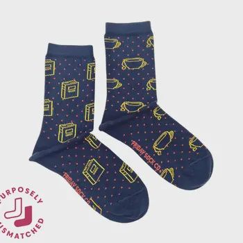 Women’s Book &amp; Tea Socks