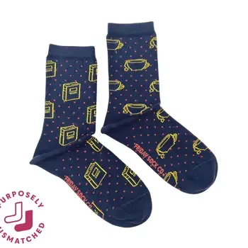 Women’s Book &amp; Tea Socks