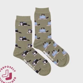 Women's Fluffy Cat Socks