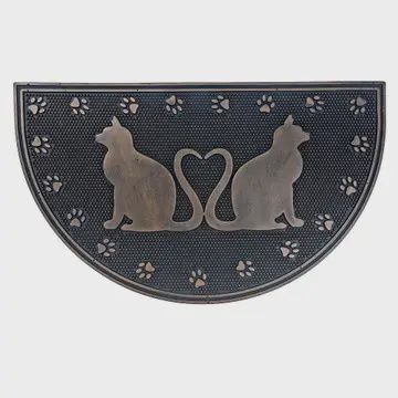 HALF MOON RUBBER MAT
