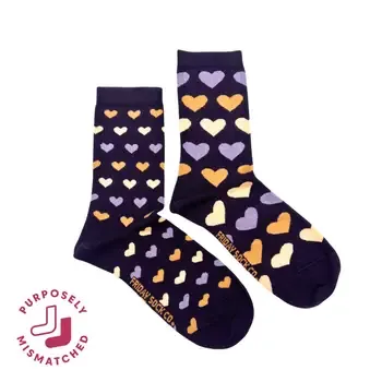 Women's Modern Hearts Socks