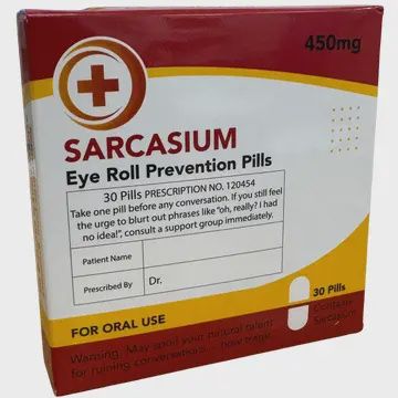 Novelty Medical Mints Assorted, DESIGN: Sarcasm