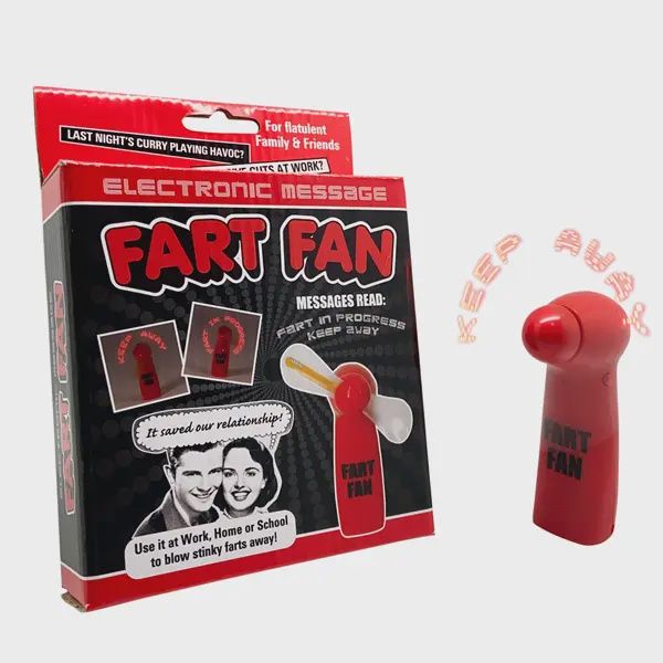Handheld Electronic Message Fart Fan