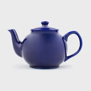 Earthenware Teapot Blue