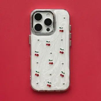 Cherry Pearl iPhone 14 Pro Max Case