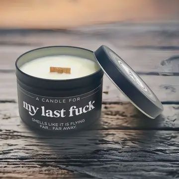 Funny Wood Wick Candles Assorted