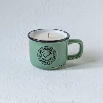 Espresso Mug Soy Candle, SCENT: Sugar Petals