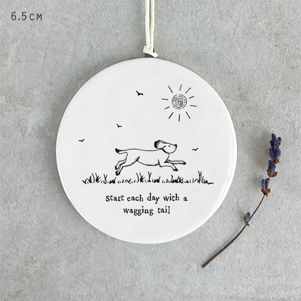 Dog Hanger Start Each Day