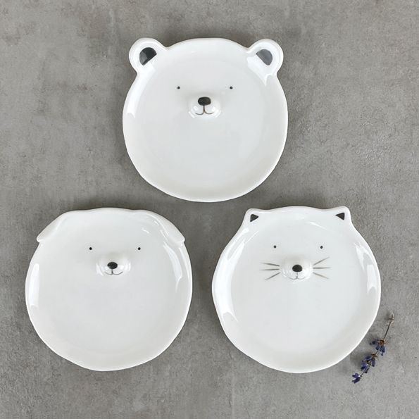 Animal Face Trinket Dish