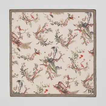 TOILE DE JOUY OLIVE GREEN SCARF