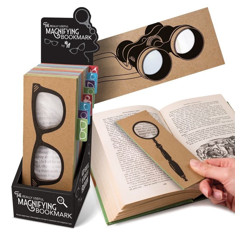 THE REALLY USEFUL MAGNIFYING BOOKMARK