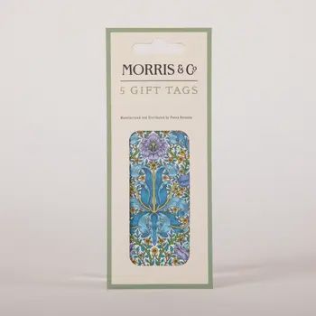 WILLIAM MORRIS GIFT TAGS PK5