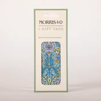 WILLIAM MORRIS GIFT TAGS PK5
