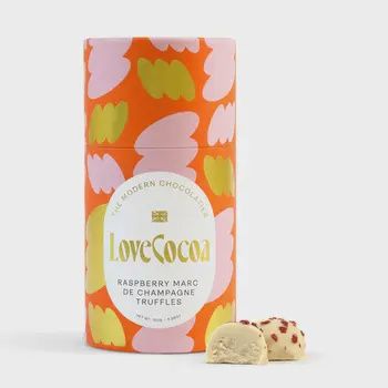 RASPBERRY CHAMPAGNE TRUFFLES - UK